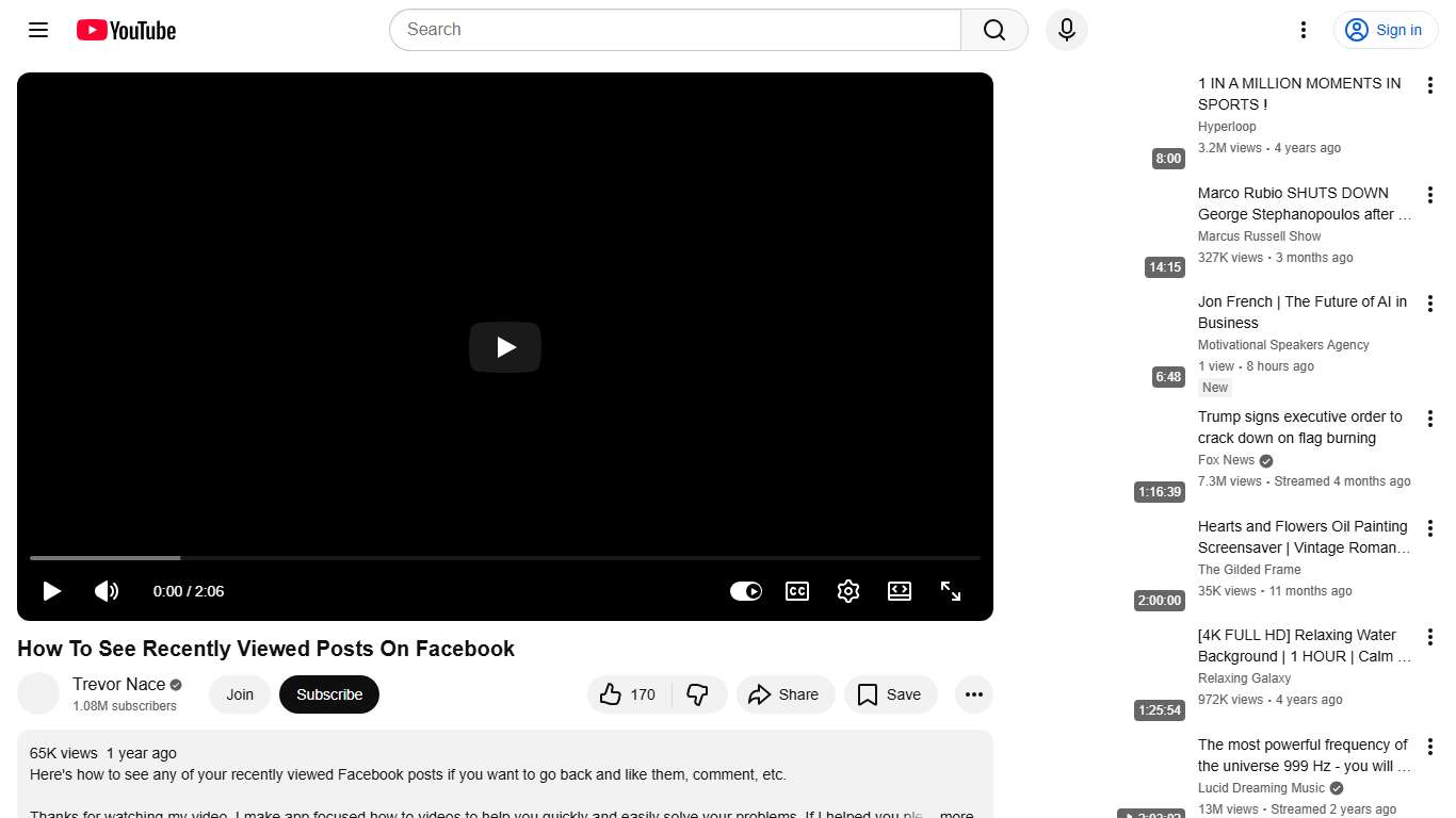 How To See Recently Viewed Posts On Facebook - YouTube